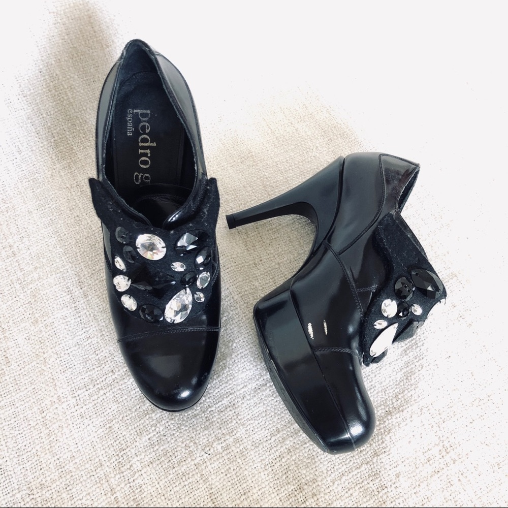 Pedro Garcia Jewel Embellished Booties